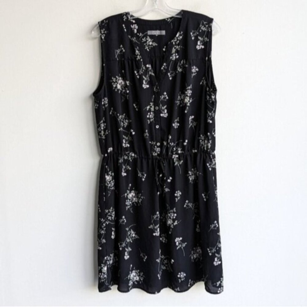 Denver Hayes floral sleeveless tie waist dress